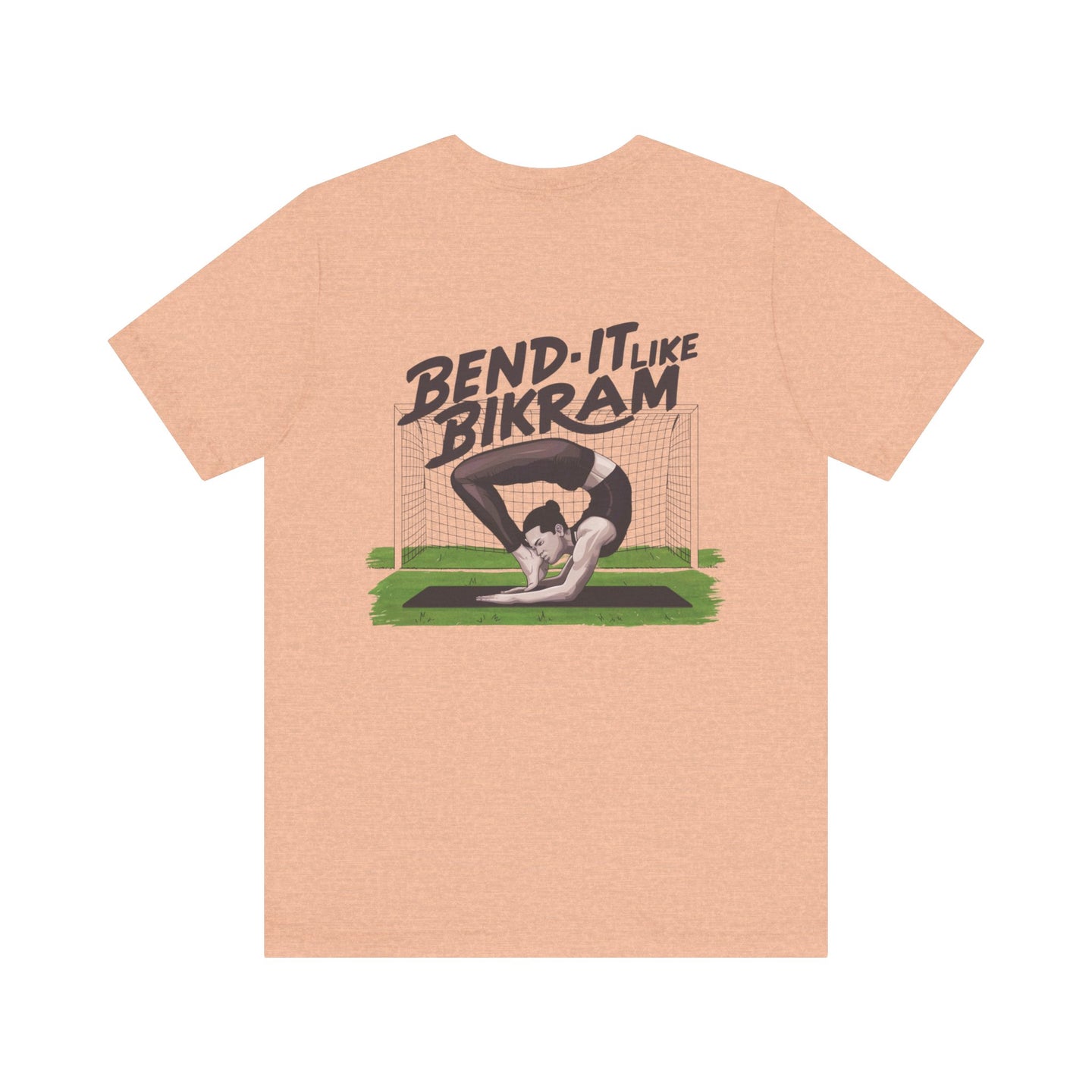 Yoga Tee "Bend It Like Bikram"